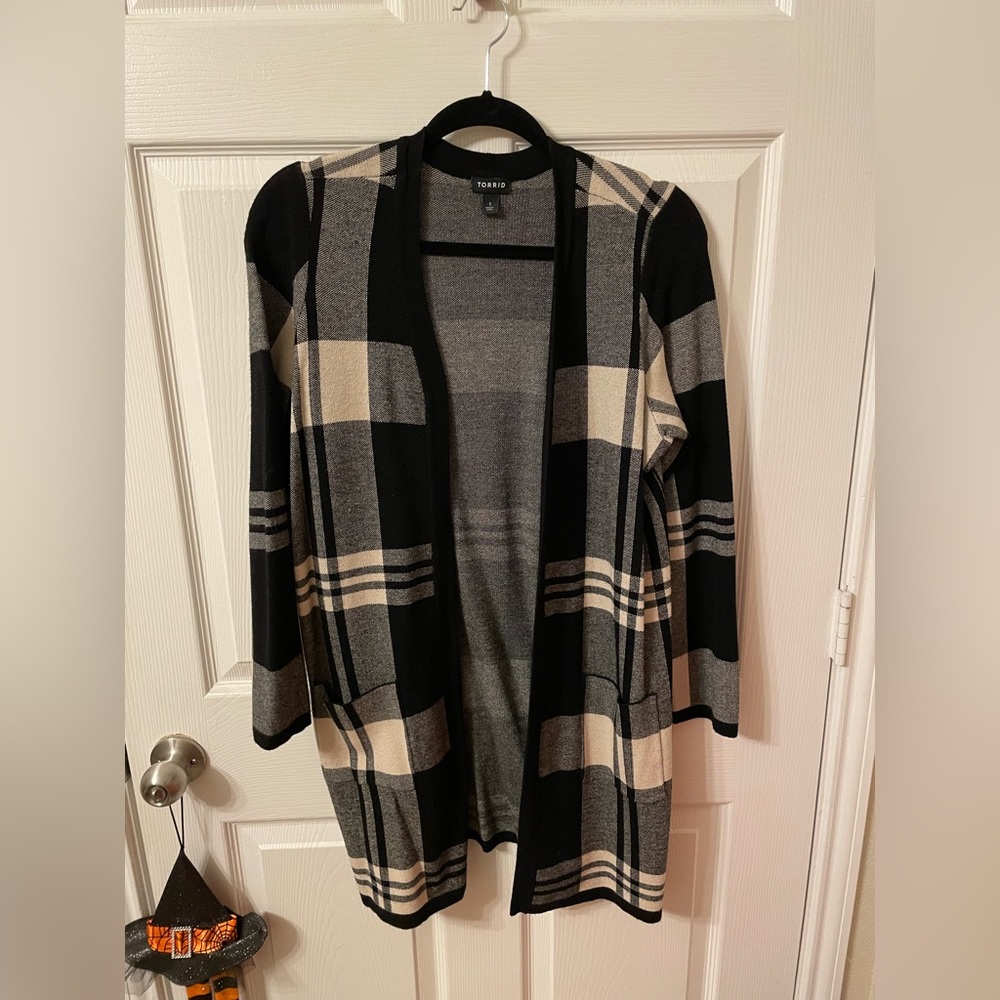 Torrid Women’s Plaid Cardigan